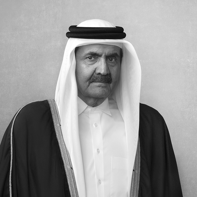 صاحب السمو الأمير الوالد الشيخ حمد بن خليفة آل ثاني، رحمه الله